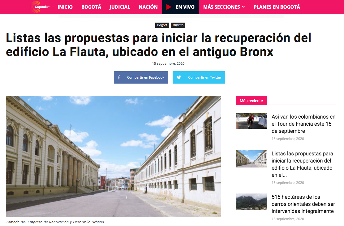 Listas las propuestas para la recuperación del edificio La Flauta