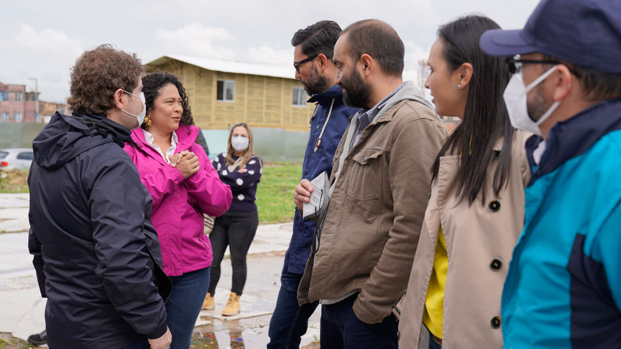 Fotografía evento nueva sede de la Alcaldía Local de Los Mártires