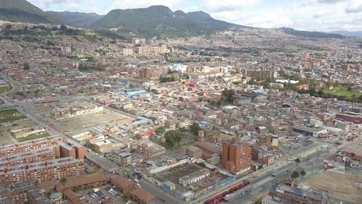 Toma area Centro San Bernardo