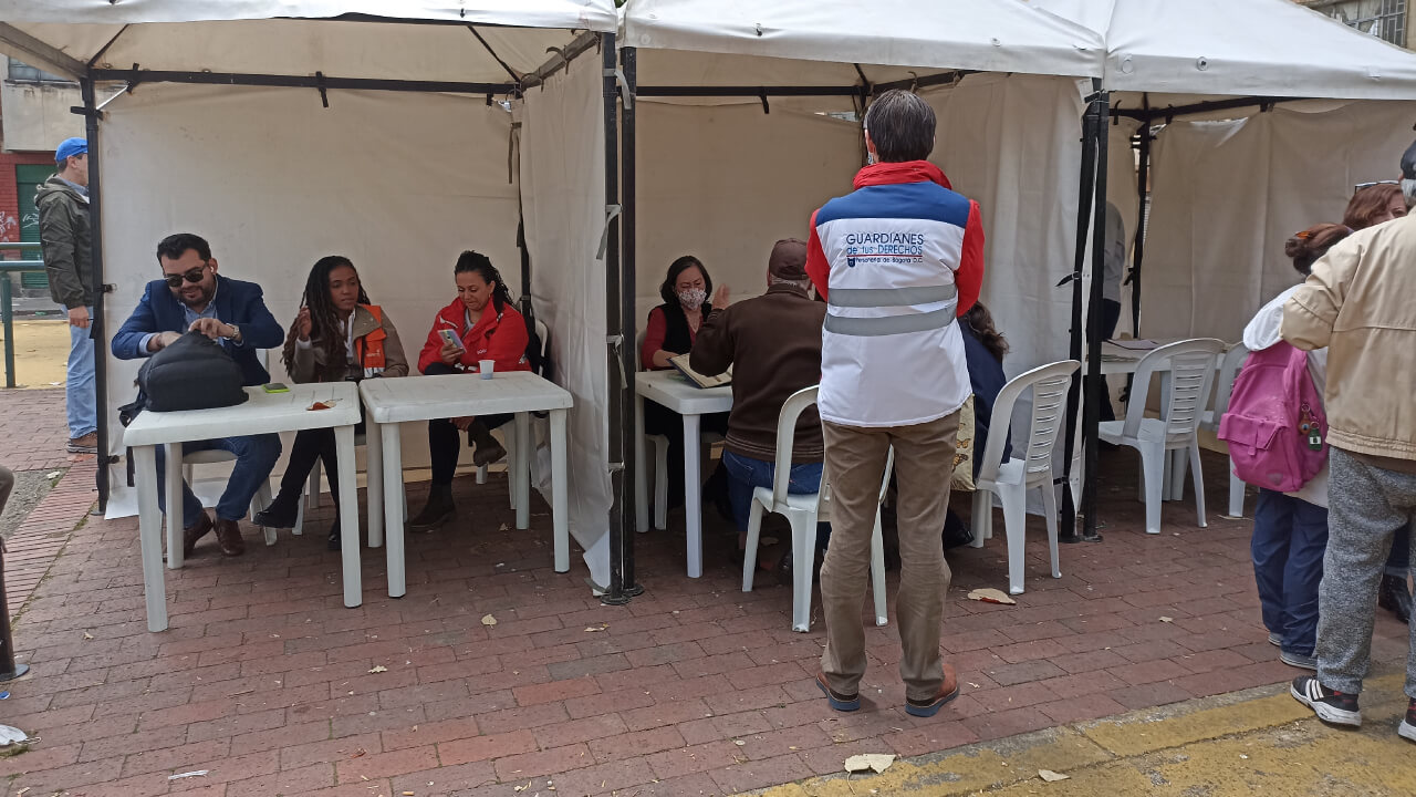 ciudadanos en el Plan Parcial Centro San Bernardo