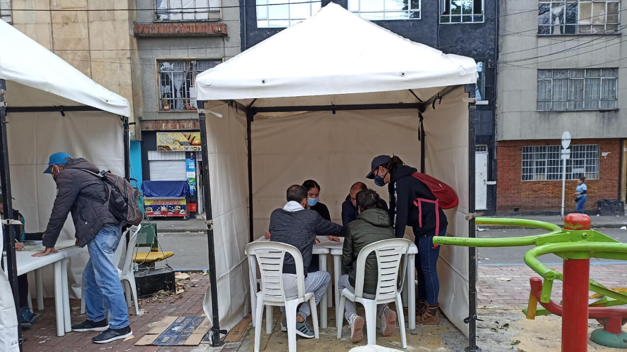 ciudadanos en el Plan Parcial Centro San Bernardo