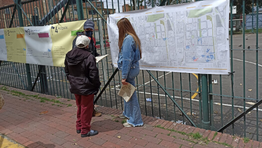 ciudadanos en el Plan Parcial Centro San Bernardo